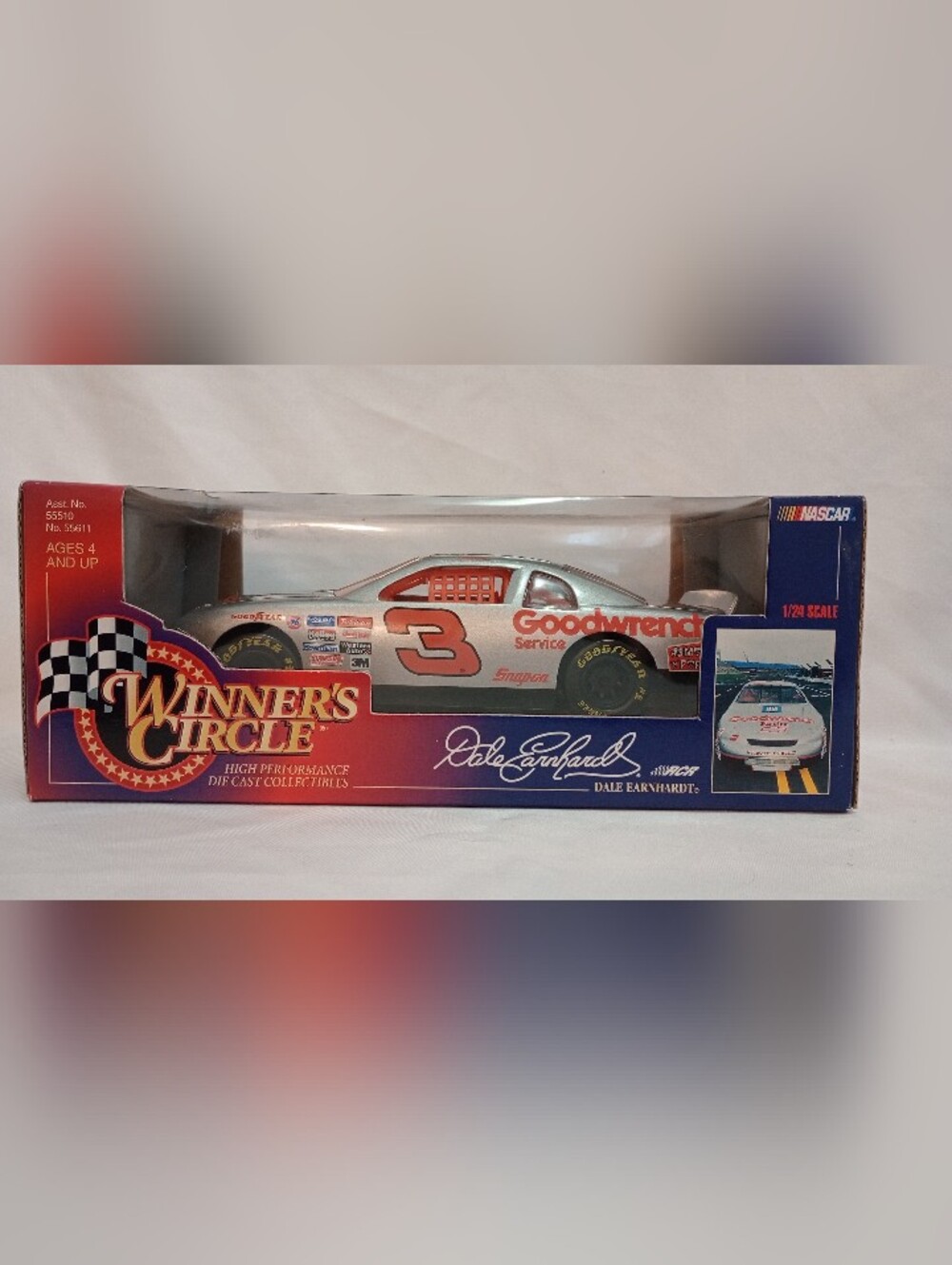 Dale Earnhardt Silver Select diecast